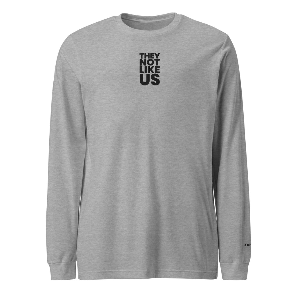 NOT LIKE US Unisex Long Sleeve Tee – 30FIRSTCO